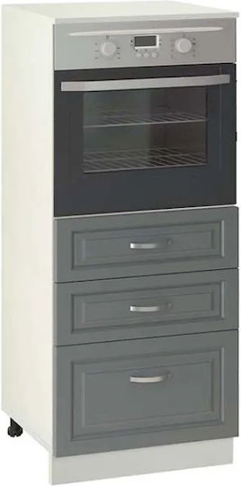 Νο 600f Επιδαπέδιο Ντουλάπι Vintage 60x58x143.8εκ.