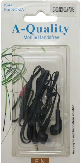 Nokia In-Ear Freisprecheinrichtung Kopfhörer mit Stecker 3.5mm Schwarz