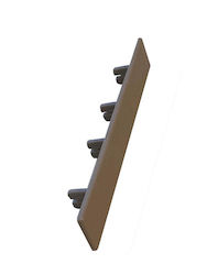 Newplan Deck Plastic Cap for Garden Flooring