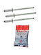 Friulsider Nituri Aluminiu M6x18mm 1buc