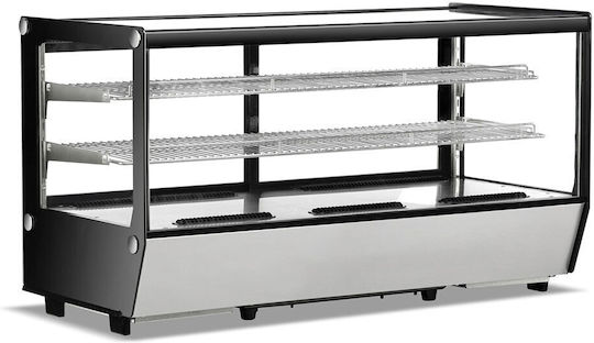 Eco Fridge Vitrină de Răcire De Masă cu Capacitate 200lt 122x56.8x68.6cm