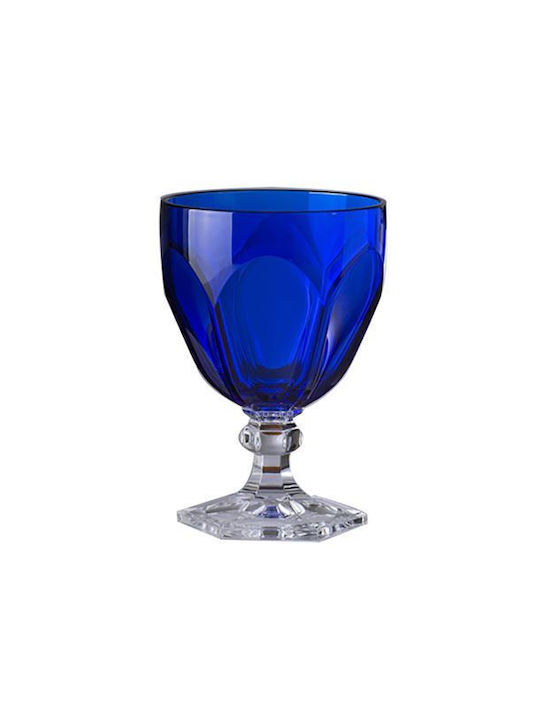 Mario Luca Giusti Glass Water made of Plastic in Blue Color Goblet