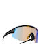 Bliz Nano Unisex Sonnenbrille mit Kunststoffrahmen Matt Black Orange Polarisiert