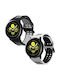 KWmobile 2 Τεμάχια Λουράκι Σιλικόνης Πολύχρωμο (Galaxy Watch4/5/6/7/FE/4 Classic/6 Classic/5 Pro)