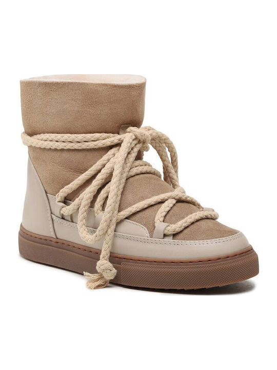 Inuikii Γυναικείες Μπότες 705 Beige