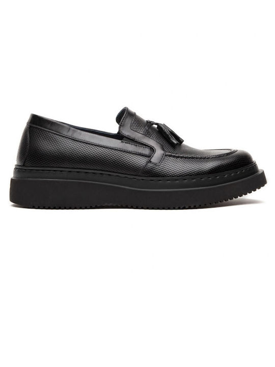 Mocasini barbati Black/White