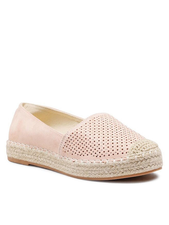 Damen Espadrilles in Rosa Farbe