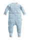 Ergo Pouch Winter Sleeping Bag with Feet Sleep Onesie 2.5 Tog Light Blue