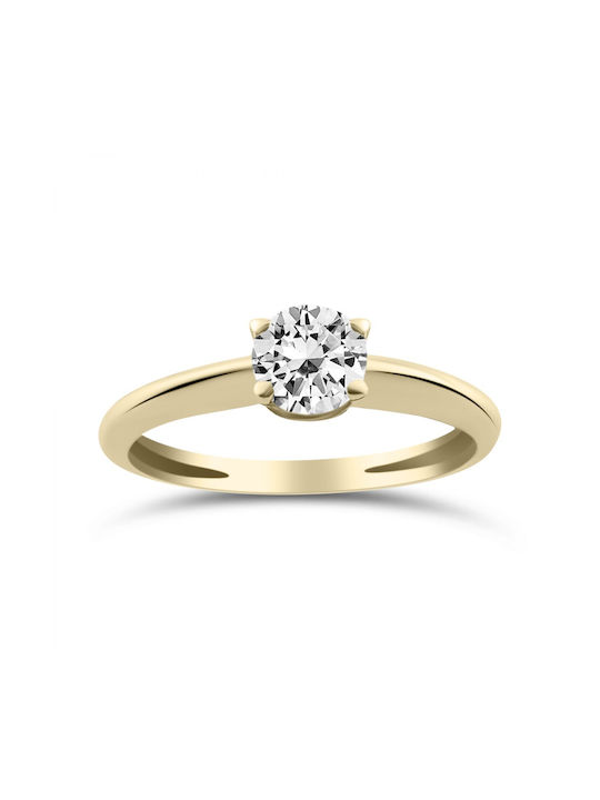 Chrilia Single Stone from Gold 14K