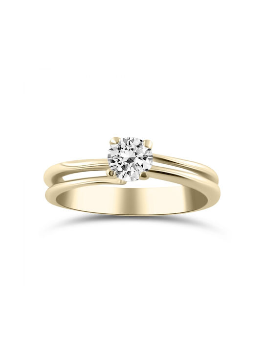 Chrilia Single Stone from Gold 14K