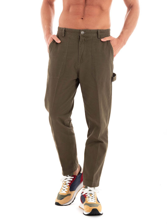 Gianni Lupo Pantaloni pentru bărbați Khaki