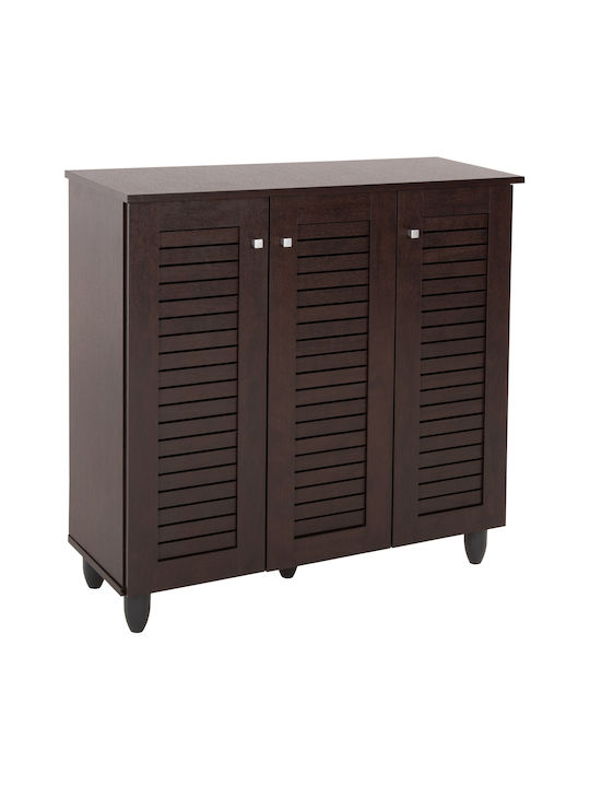 Ξύλινη Παπουτσοθήκη Wenge 87x32x88cm