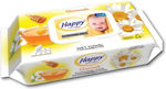 Happy Baby Wipes with Chamomile 72pcs