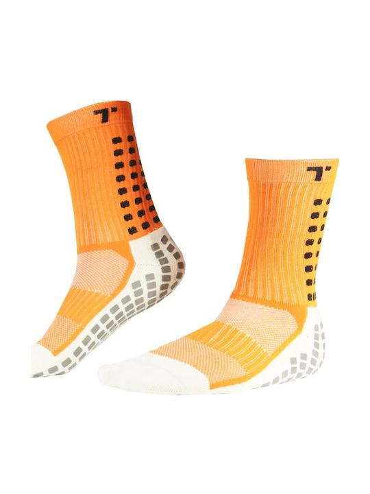 Trusox 3.0 Thin Football Socks Orange 1 Pair