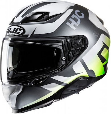 HJC F71 Bard Full Face Helmet with Sun Visor ECE 22.06 MC4HSF