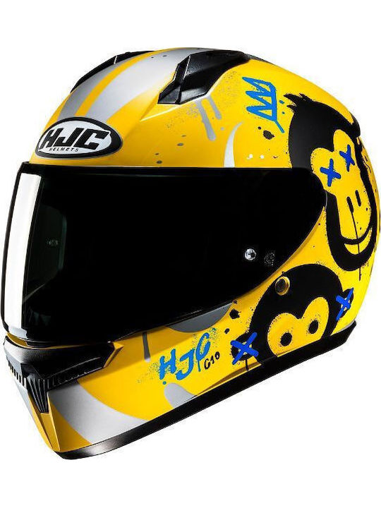 HJC C10 Geti MC3SF Детска Каска За Мотор Full Face ECE 22.06