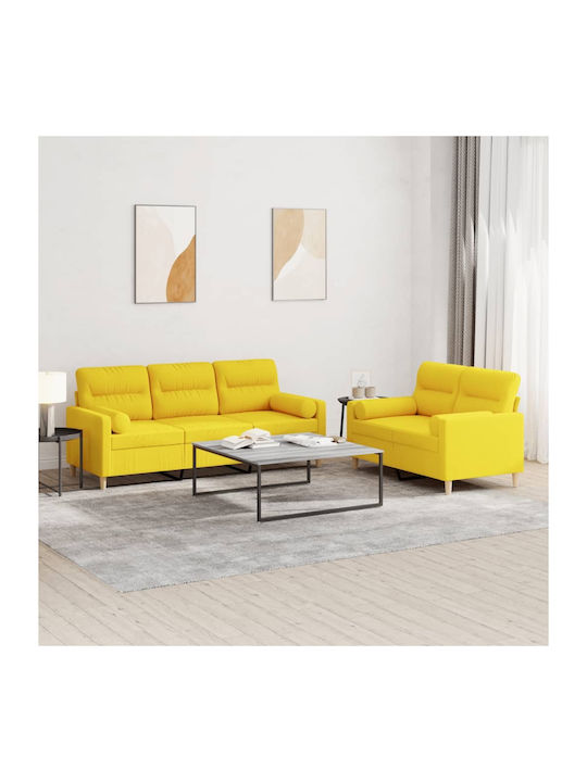 Living Room Furniture Set 3-Seater & 2-Seater Y...