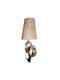 DITS Lighting Φωτιστικό Τοίχου Μπρούτζινο 15x30εκ.