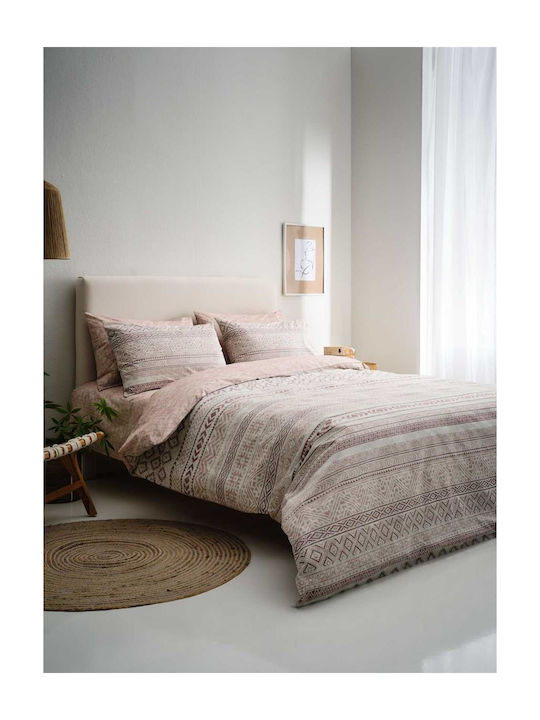 Vesta Home Пухено Единично 160x230бр Amorgos Теракота 350 г/м²Gsm 11.5 togs Togs
