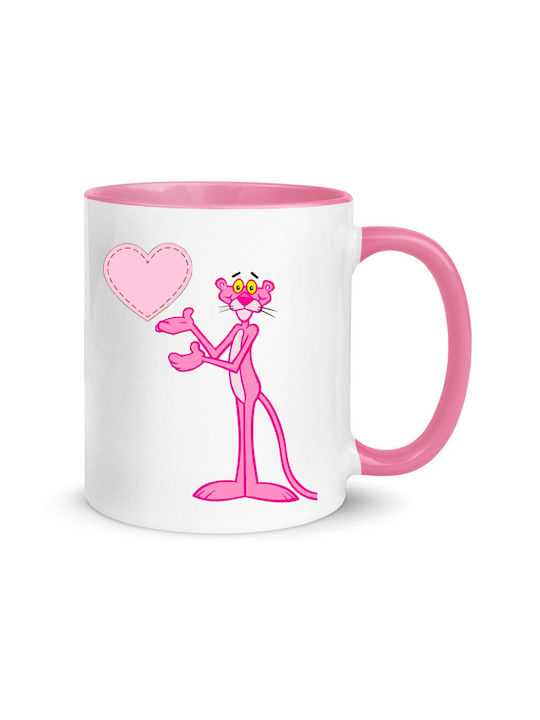 Tasse Keramik Rosa 330ml 1Stück