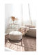 Bean Bag Chair Bolster Waterproof Chill Natural 20x20x50cm