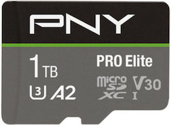 PNY Pro Elite SDXC 1TB Class 10 U3 V30 A2 UHS-I
