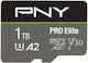 PNY Pro Elite SDXC 1TB U3 V30 A2 UHS-I 100MB/s