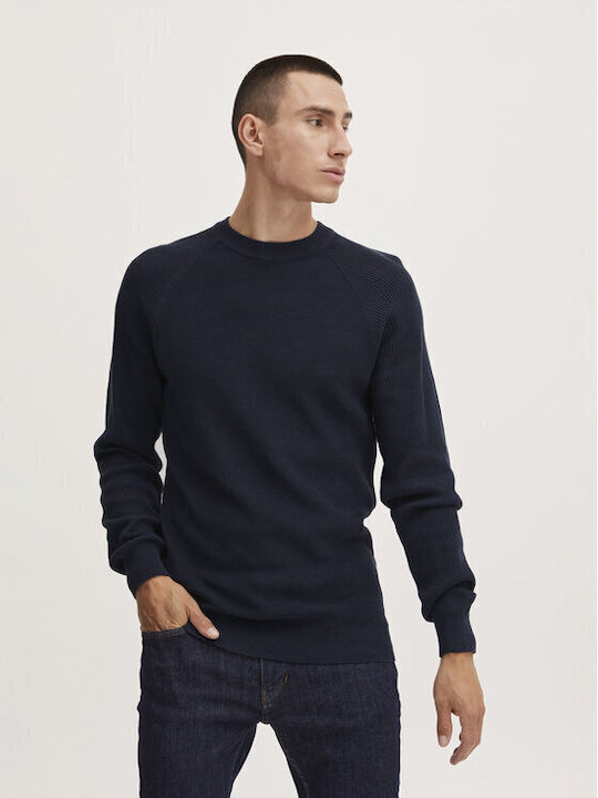 Long Sleeve Sweater Navy Blue