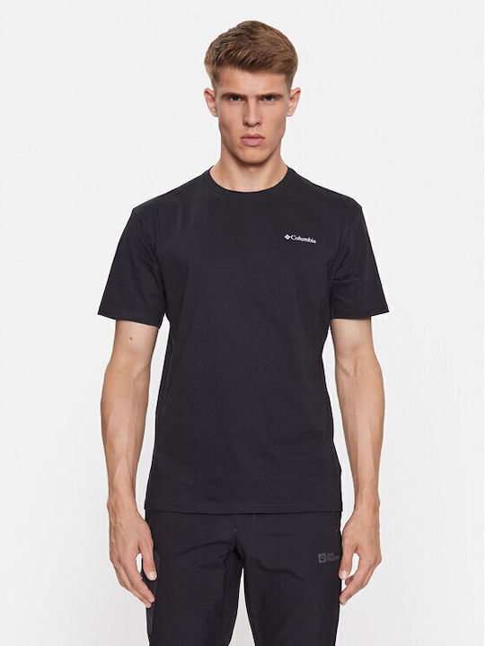Columbia North Cascades Αθλητικό T-shirt Μαύρο
