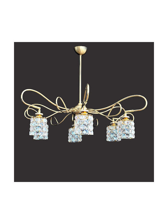 DITS Lighting Chandelier with Crystals D2-30887-2406-02