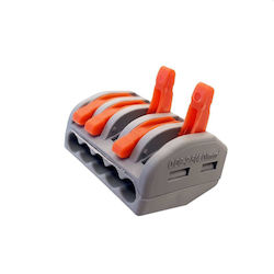 PCT-215 Κλέμα 5 θέσεων 0,08- 2.5mm 32A PCT-215 Κλέμα 5 θέσεων 0,08- 2.5mm 32A