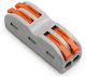 PCT-222 Klemă Cu Conectare Rapidă 4 Compartimente 0.08-4.0mm 32A 1 Bucată