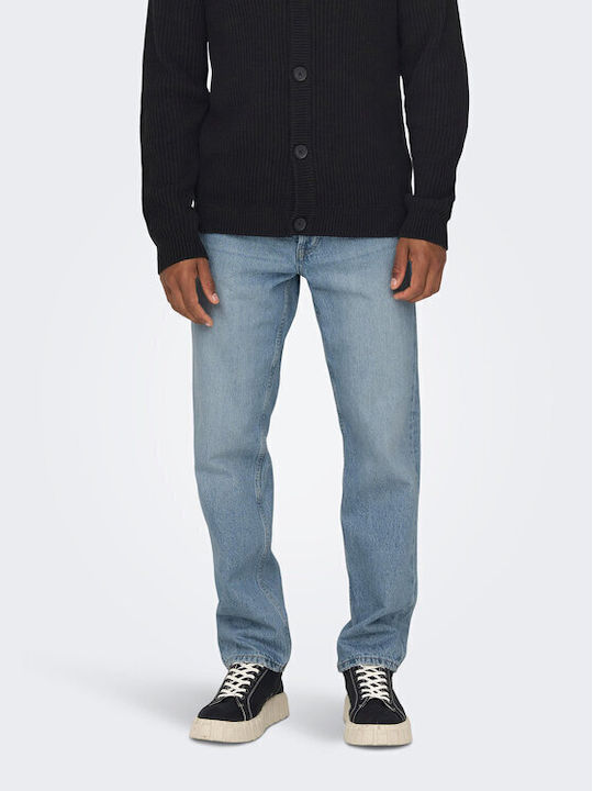 Only & Sons Men's Jeans Pants with Loose Straig...