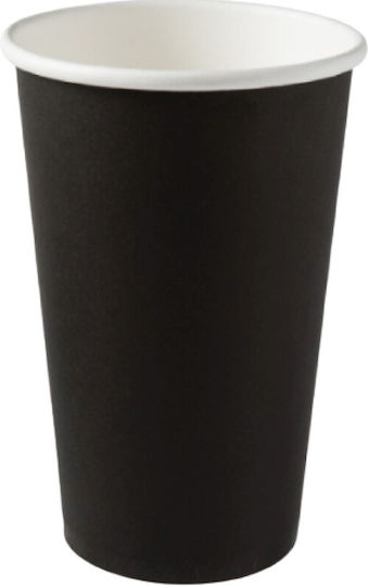 Dimex Disposable Cup Paper Black 480ml 50pcs