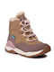 Biomecanics Kids Leather Snow Boots Beige 231251-A