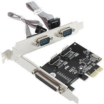 Κάρτα PCIe σε θύρα DB25 Parallel