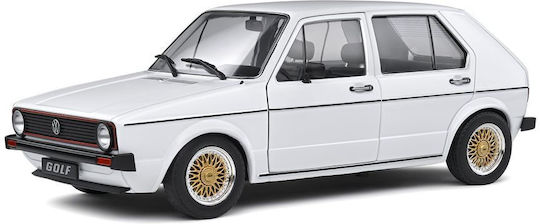 Solido Volkswagen Golf L Mki Custom Modellfigur Auto Weiß im Maßstab 1:18