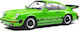 Solido Porsche Figurină de Modelism Mașină Verde la Scară 1:18