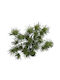 Artificial Decorative Branch Green 128cm 1pcs