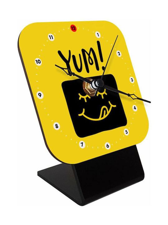 Yum Tabletop Clock KP_6490_CLOCK-DESK-SQUARE