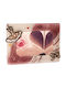 Kallisti Glass Glass Photo Frame with Pink Frame