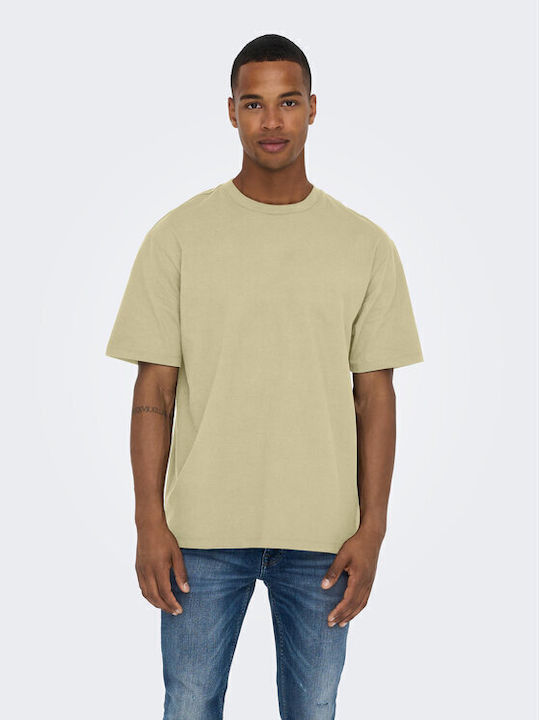 Only & Sons Polo T-Shirt Beige