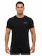 T-shirt Μαύρο