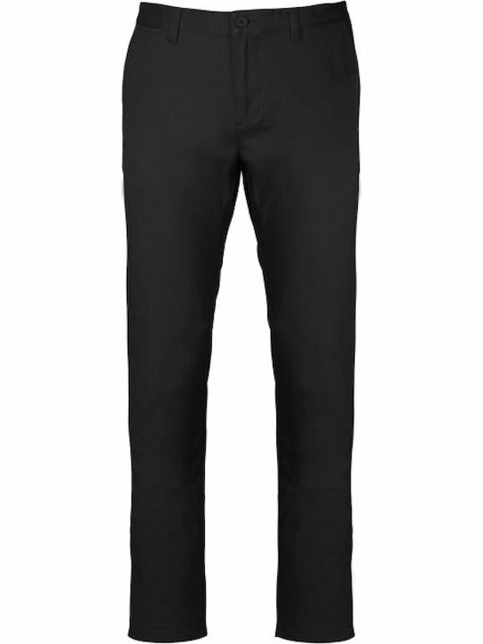 Kariban Pantaloni Chino Negru