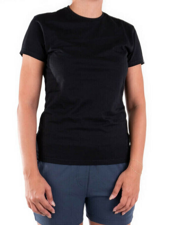 Northfinder Women's Γυναικείο Αθλητικό T-shirt Μαύρο