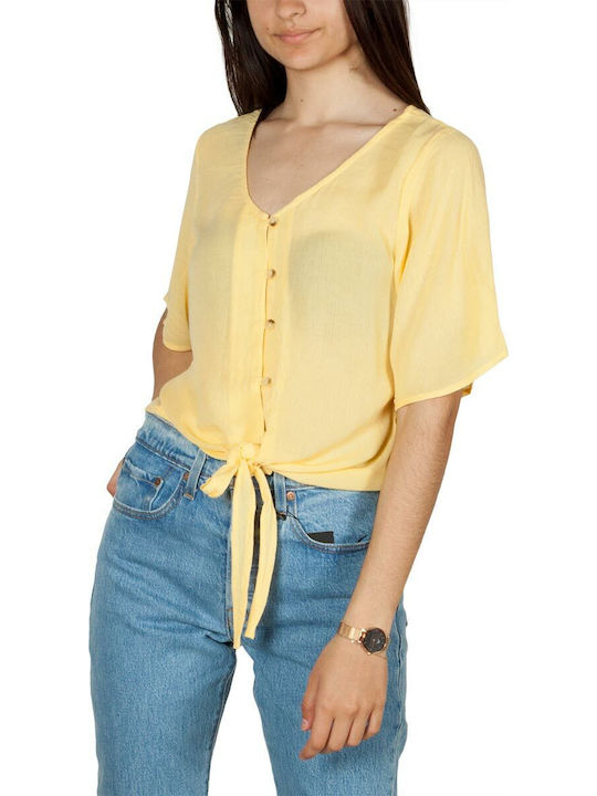 Rut & Circle Bluse Gelb