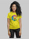 TKT J Balvin Damen Oversized T-shirt Gelb