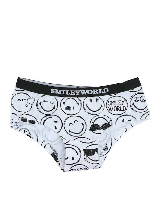 Smiley Chilot pentru copii Alb Smiley Chilot pentru copii Alb