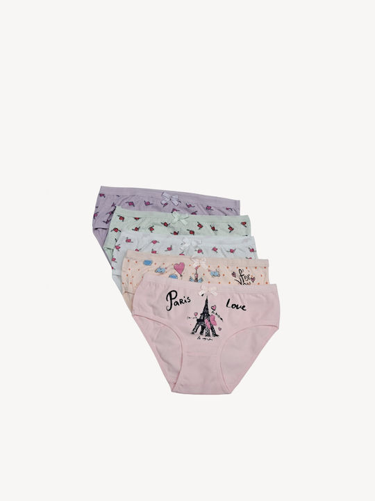 Biyo Set of Kids' Briefs Multicolored 5pcs