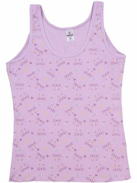 Baykar Kinder Unterhemd Tank-Top Lila 1Stück